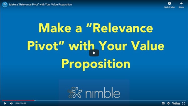 Make Relevance Pivot Your Value Proposition